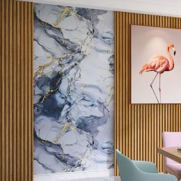 Luxury Gold  Marble UV Protected PVC Wall Panel