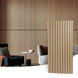 Interior Home Decor Acoustic Wood Fluted Wall Panel